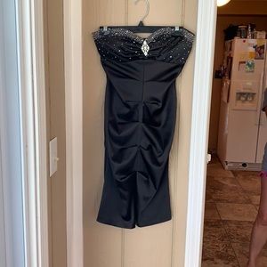 Sparkly Black Junior Dress, Jump Apparel